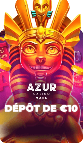Casino Azur 10 euros offert sans dépôt
