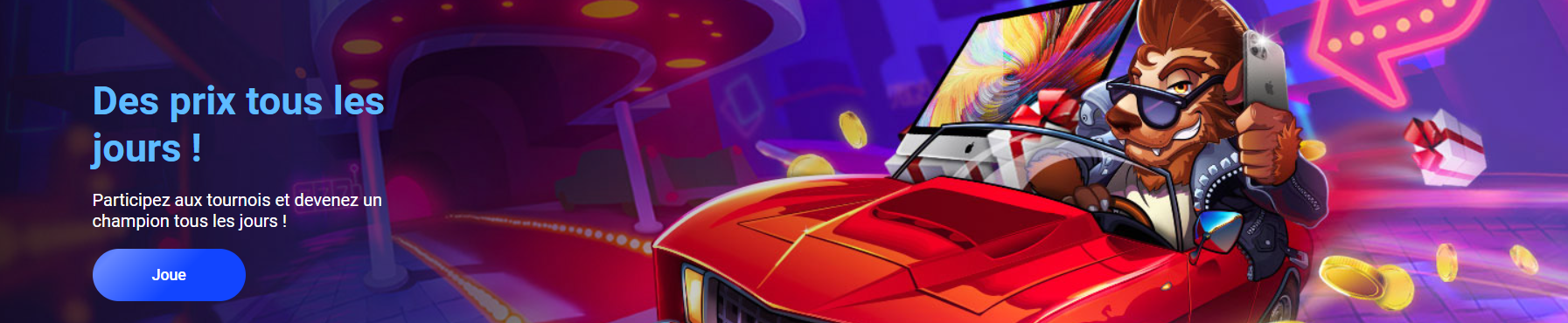 Bonus sans dépôt pour le casino Slottica en ligne