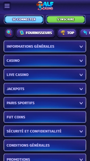 Explorez Français AlfCasino Avis pour les Francais