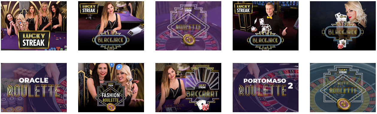 Jeux en direct disponibles 24h/24 et 7j/7 au casino All Wins 