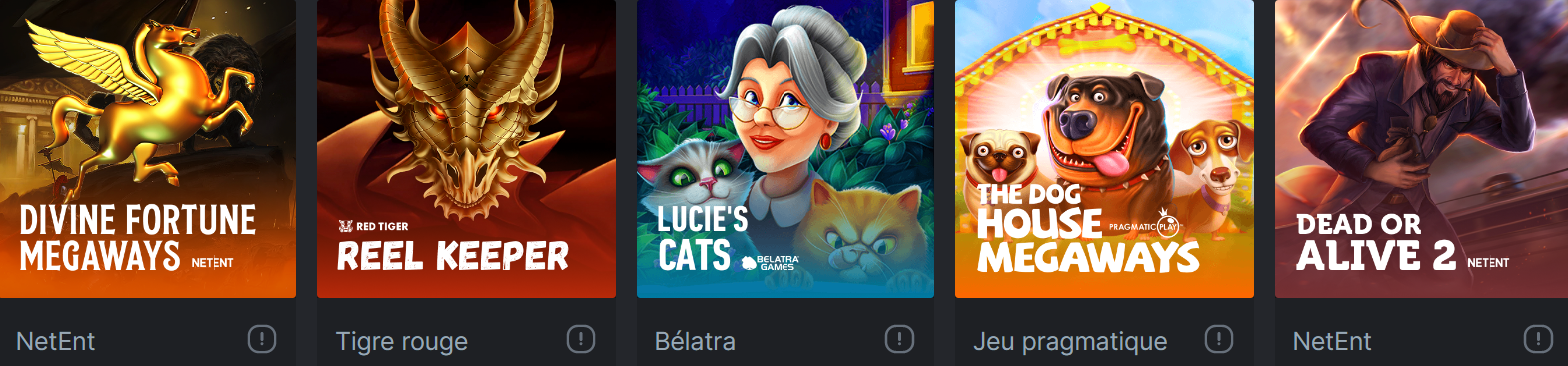 Les meilleures machines à sous en ligne de BC.Game FR pour jouer de l'argent réel