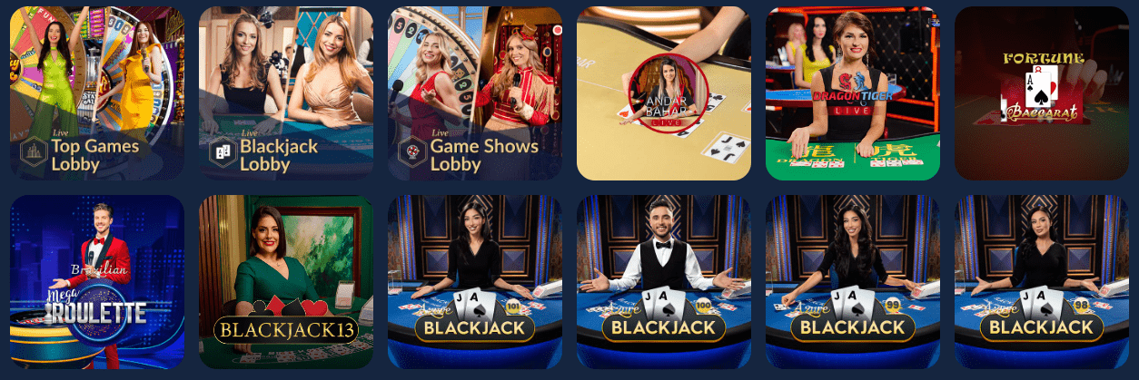 Live Jeux en BigWins Casino Avis de Casino BigWins Online avec Croupier en Direct Jeux Aujourd'hui