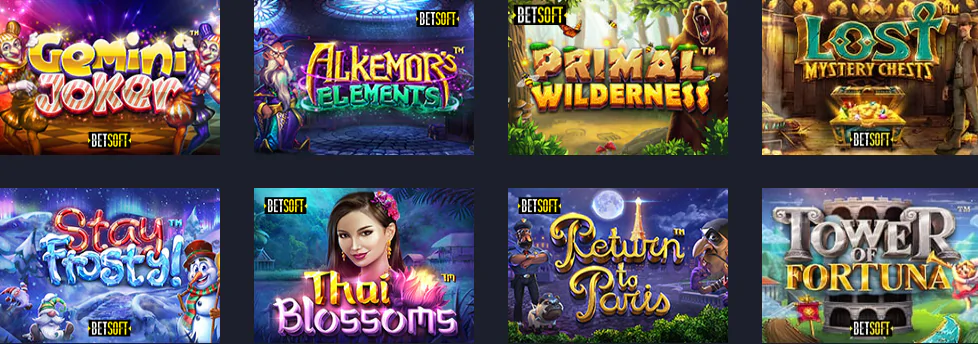 Machines à fruits classiques, jeux progressifs au Casino Disco FR