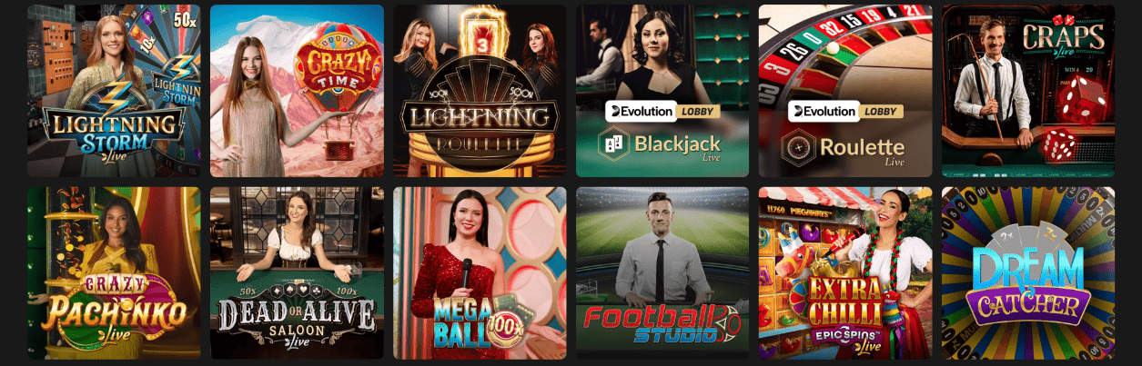 SpinClover Casino Presente Excellent Jeux en Direct pour le Plaisir