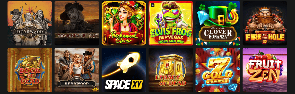 Essayer de Jouer Sérieux Machines à sous au Clover-Spin FR