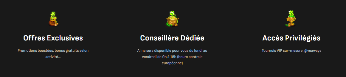 Réel VIP Programme de Fidellite sur Casino en Ligne Spin Clover 2026