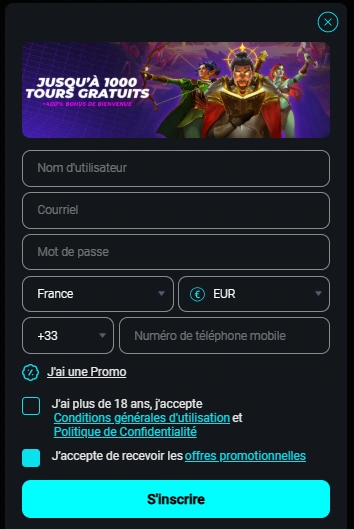 Login à CosmoBet France pour Gagnants