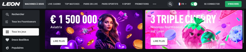 Casino en ligne depot 1€ dans un casino sur internet en France