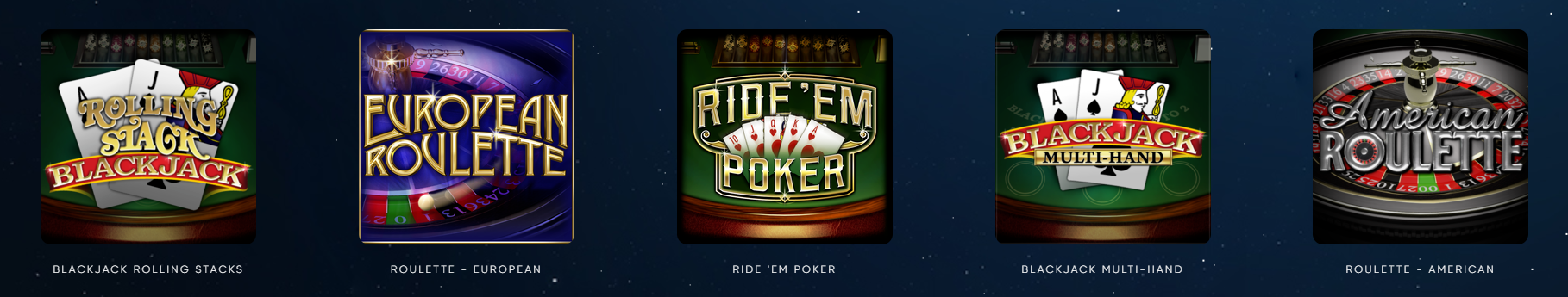 EclipseCasino traditionnelle jeux de cartes en ligne