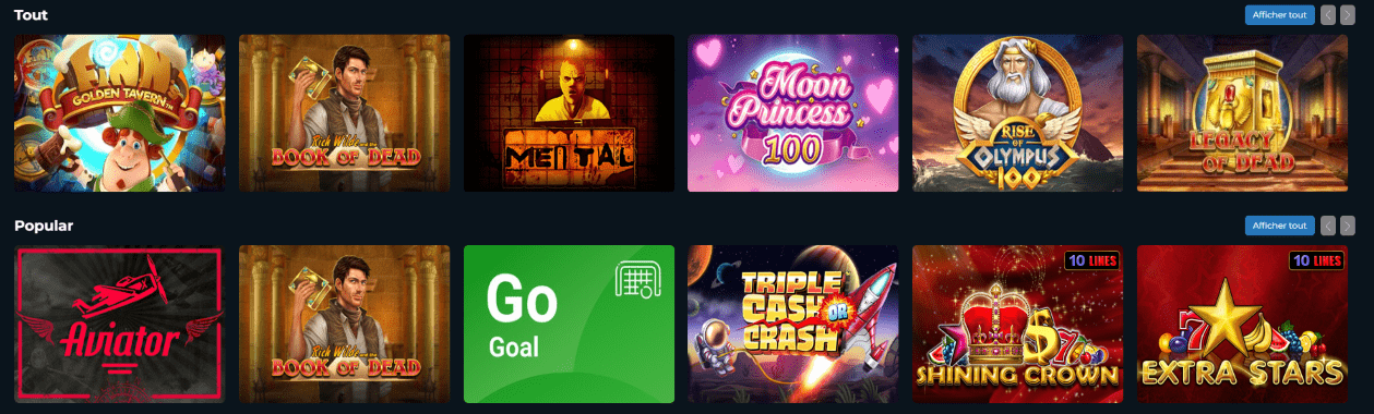 Casino Bet Exclusive Presente Meilleurs Lobby de Jeux pour les Joueurs Français