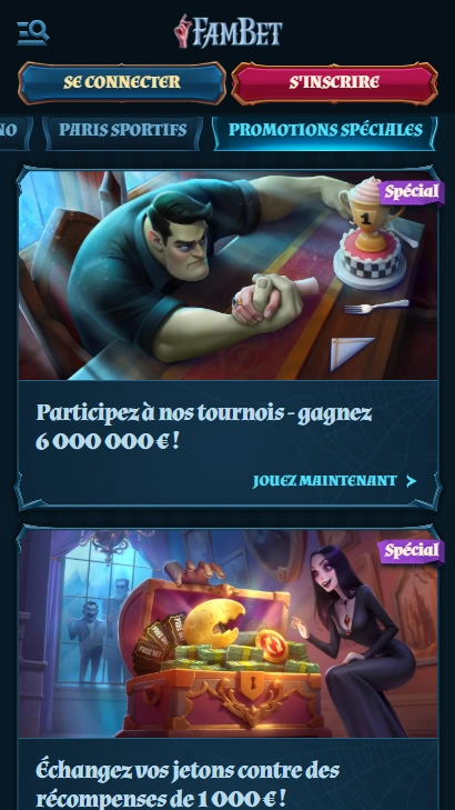 Fam Bet Casino Avis avec Superbe Offres et Promotions en France