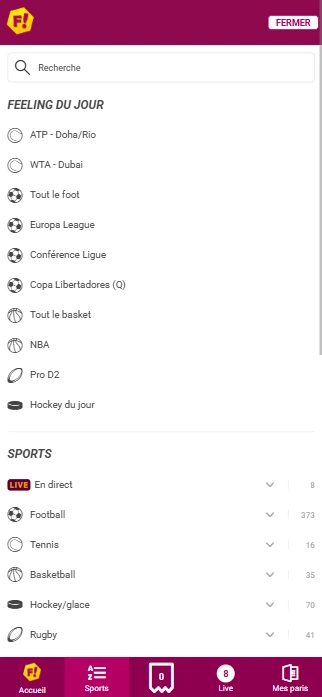 Paris Sportifs au Feeling-Bet Le Plus Populaire Bookmaker Feeling Bet pour les Joueurs Français