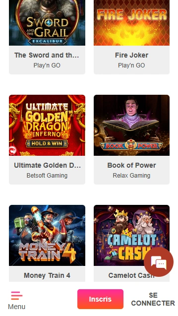 Jeux au Casino Impressario FR Impressario Avis 2026 avec Génial Machines à Sous pour Jouer