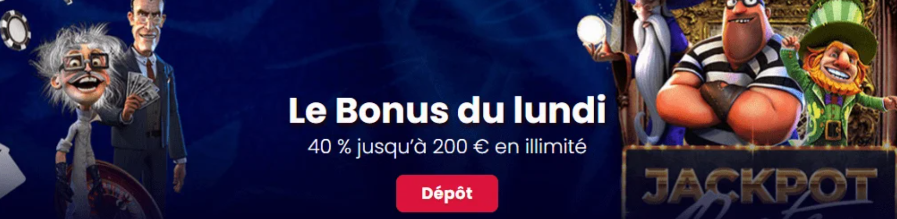 Jack21 casino avis bonus sans dépôt