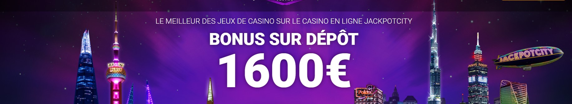 Welcome Bonus au JackpotCity Casino Login à jackpotcity.com et Obtenir Bonus sans Dépôt Gratuit !