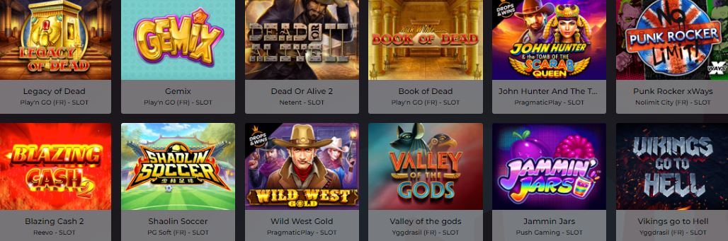 jeux Y a-t-il des machines à sous gratuites au casino LuckyLuke ?