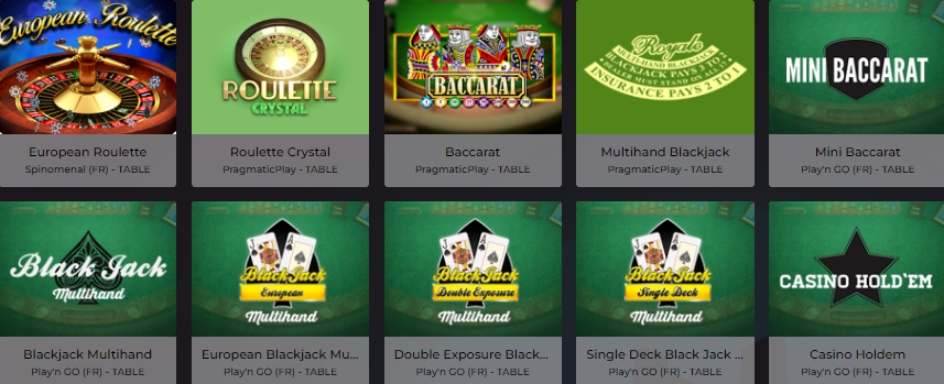 jeux CasinoLuckyLuke traditionnelle jeux de cartes en ligne