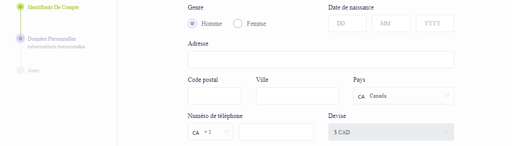 s'inscrire Avis Mad-nix Casino mon compte pour les francias joueur