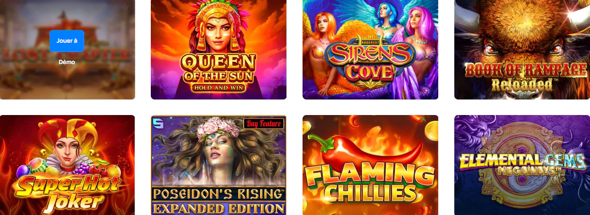 Slots en Millionz Avis de Machines à Sous Jeux au Casino Millionz France