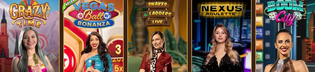 L'excitation des jeux en ligne avec croupiers en direct au My Empire Casino