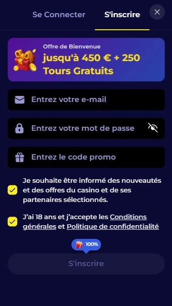 Inscription au Casino Nyx Bets Se Connecter à Casino NyxBets en Ligne pour le Plaisir