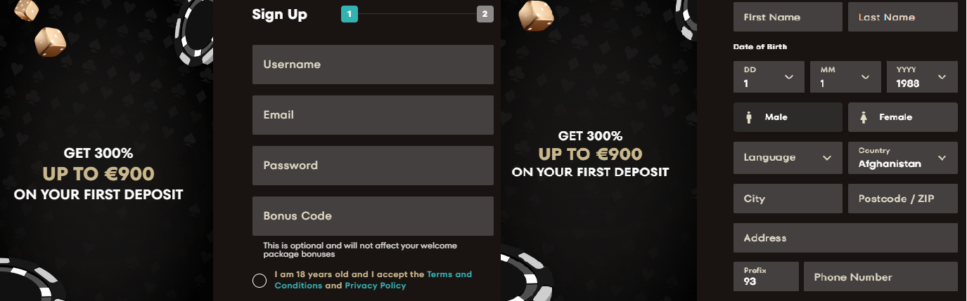 S'inscrire Connexion à mon compte en Osiris-Casino mobile