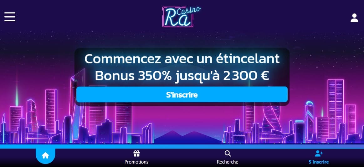 Obtenir Superbe Bonus sans Dépôt sur Casino-Ra 2026
