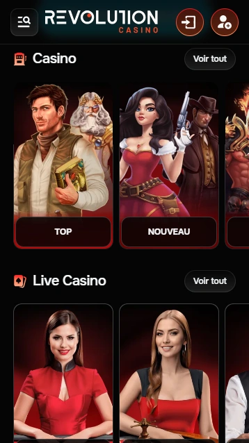 Réel Avis de RevolutionCasino Site Officiel en France