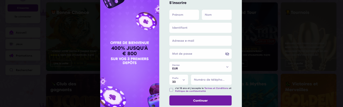 Login Rapide à Royal-Spinz Casino en France 2026