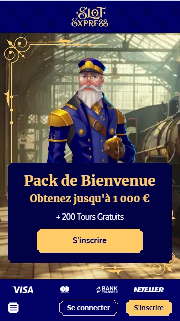 Bonus de Bienvenue en Casino Slot-Express Profitez Top no Deposit Bonus sur Casino Slot Express en Ligne