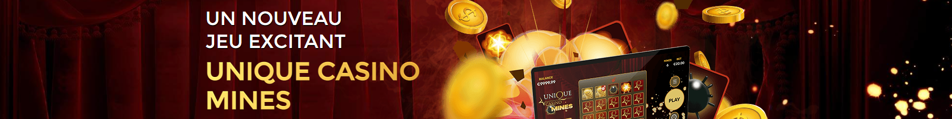 Cashback pour chaque dépôt au CasinoUnique.FR