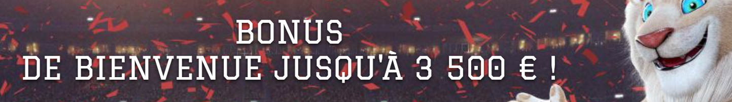 White Lion Casino Bonus - 400% jusqu'à 3 500€  de bienvenue du Jackpot