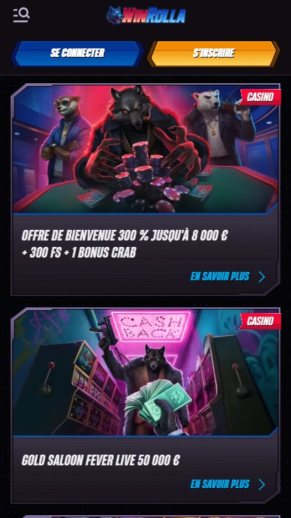 Bon Casino Win-Rolla Avis avec Réel Bonus sans Dépôt 2026