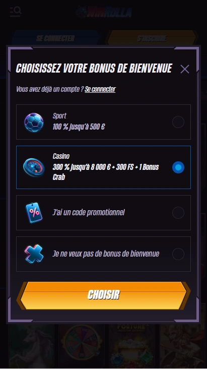 Connexion à WinRollaCasino en France et Obtenir Top Bonus Aujourd’hui